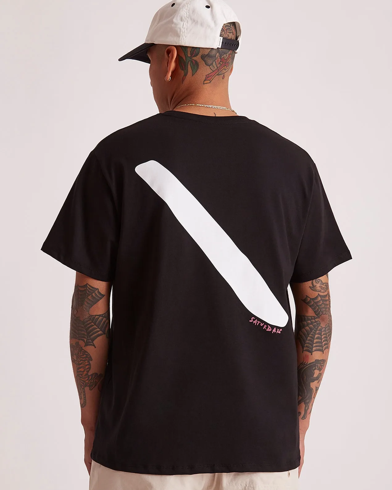Brush Stroke Standard SS Tee sold by Saturdays New York City product image thumbnail 4