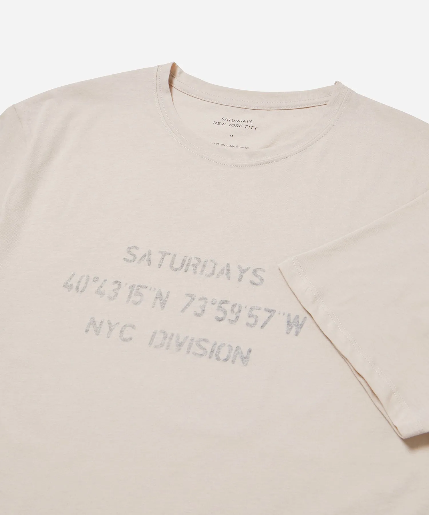 Reverse NYC Division Standard SS Tee sold by Saturdays New York City product image thumbnail 3