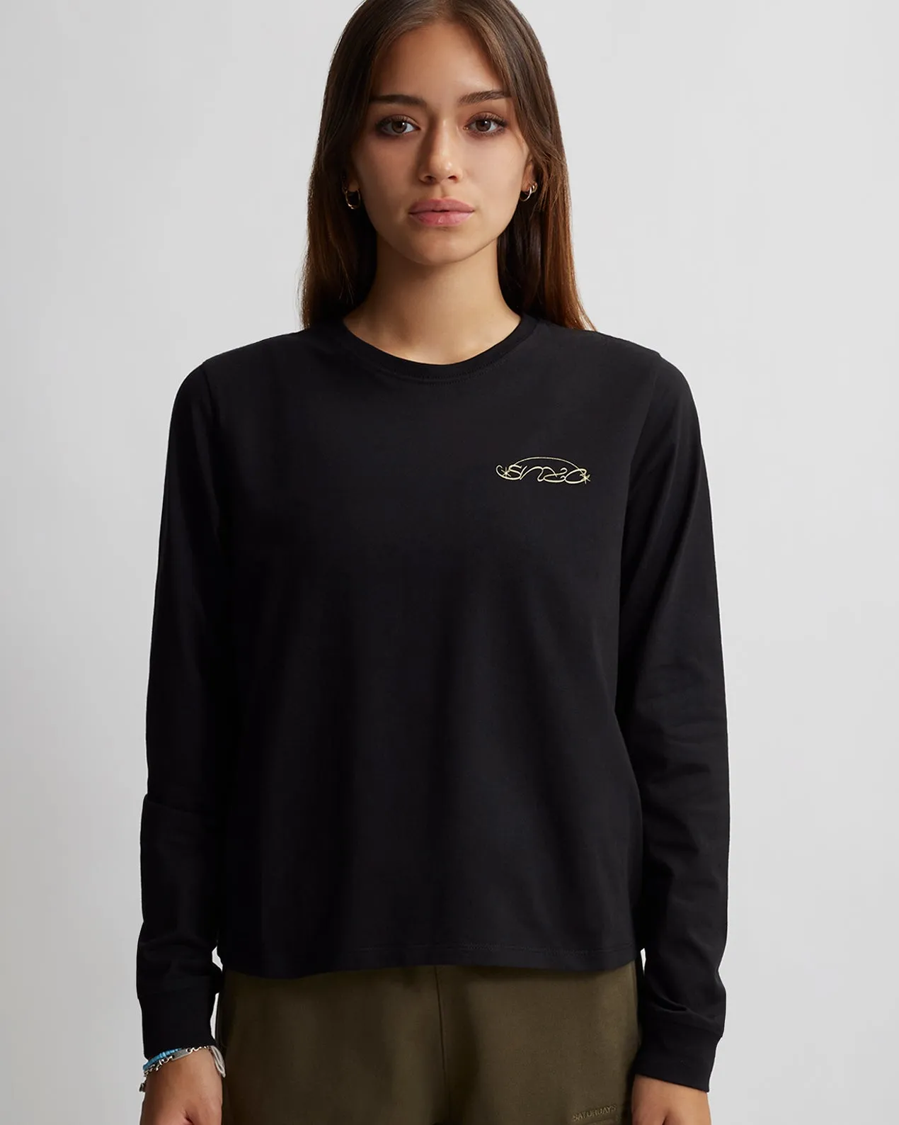 Women's SNYC Geode Standard Long Sleeve Tee sold by Saturdays New York City product image thumbnail 2