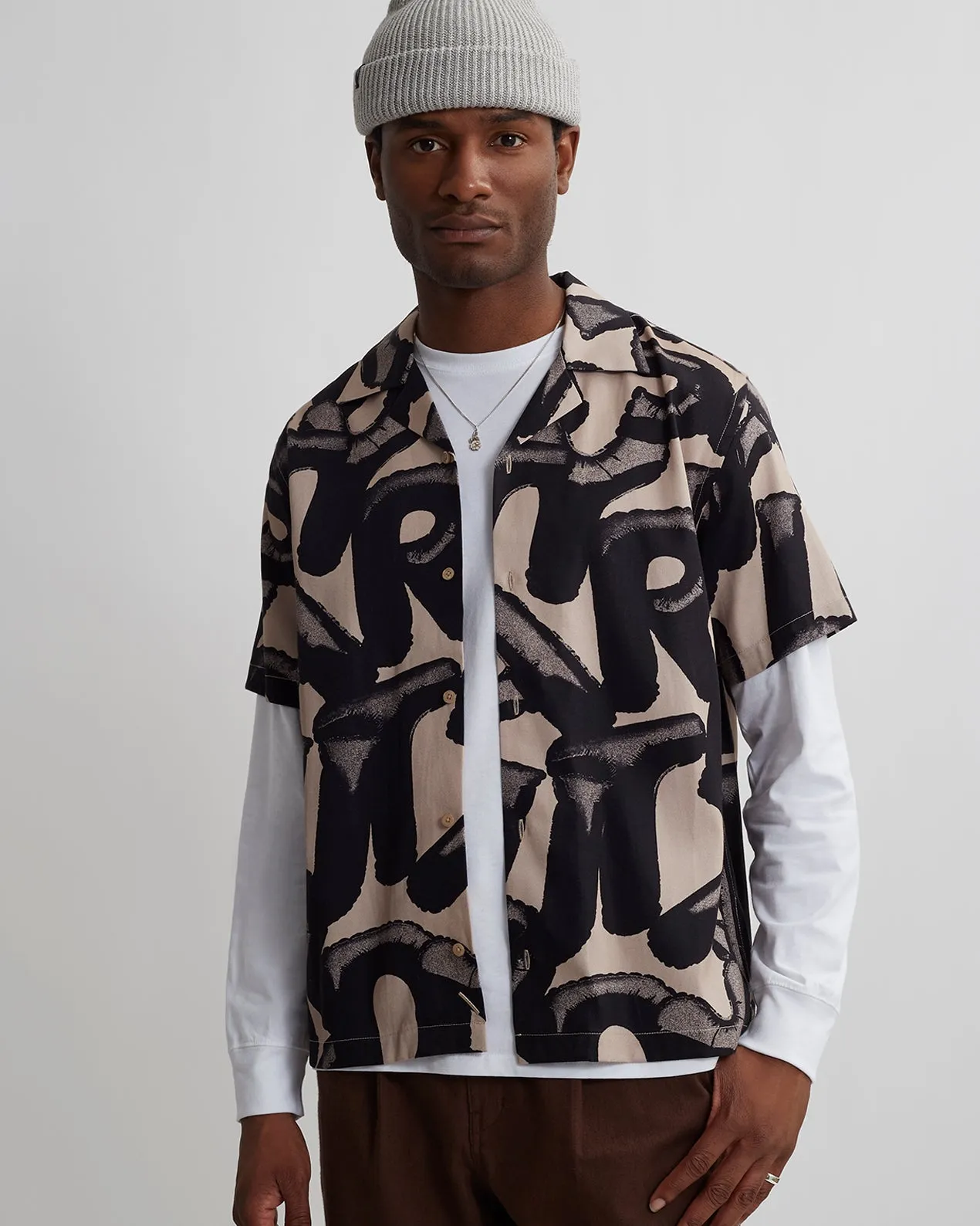 Canty Helium Short Sleeve Shirt sold by Saturdays New York City product image thumbnail 4