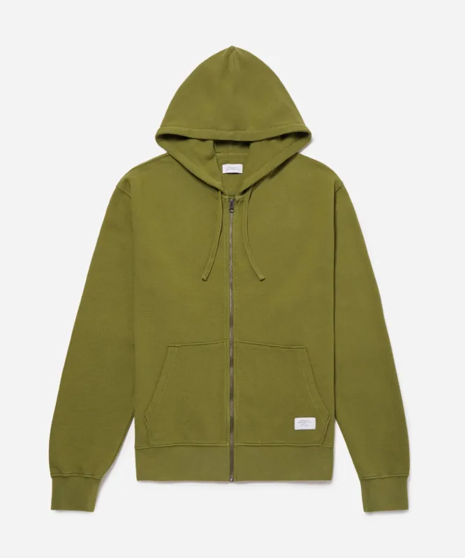Canal Pique Zip Hoodie sold by Saturdays New York City
