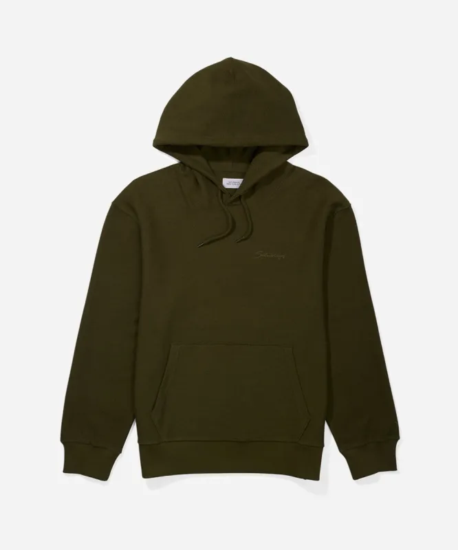 Ditch Script Terry Hoodie sold by Saturdays New York City