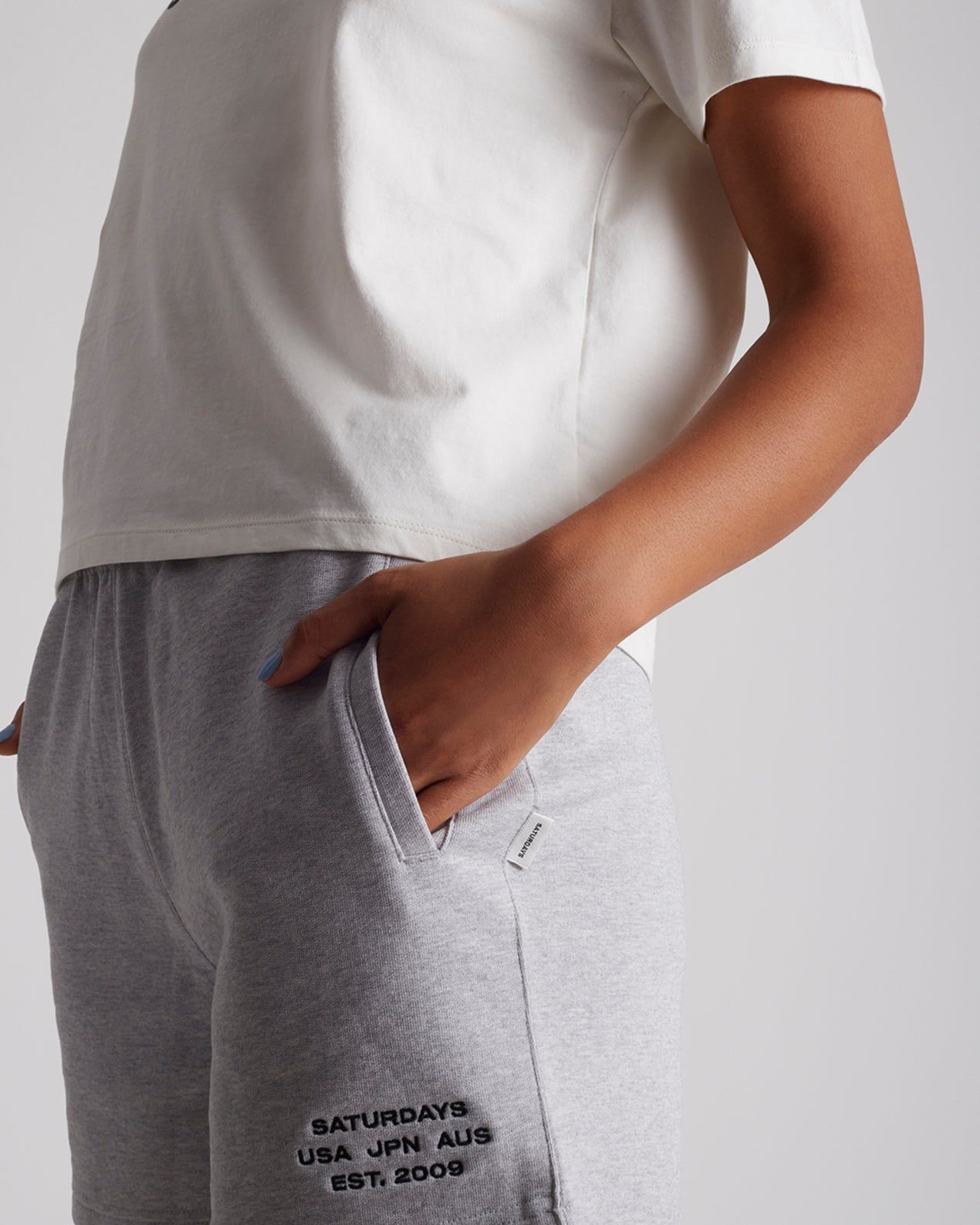 Delancey International Sweat Shorts sold by Saturdays New York City product image thumbnail 5