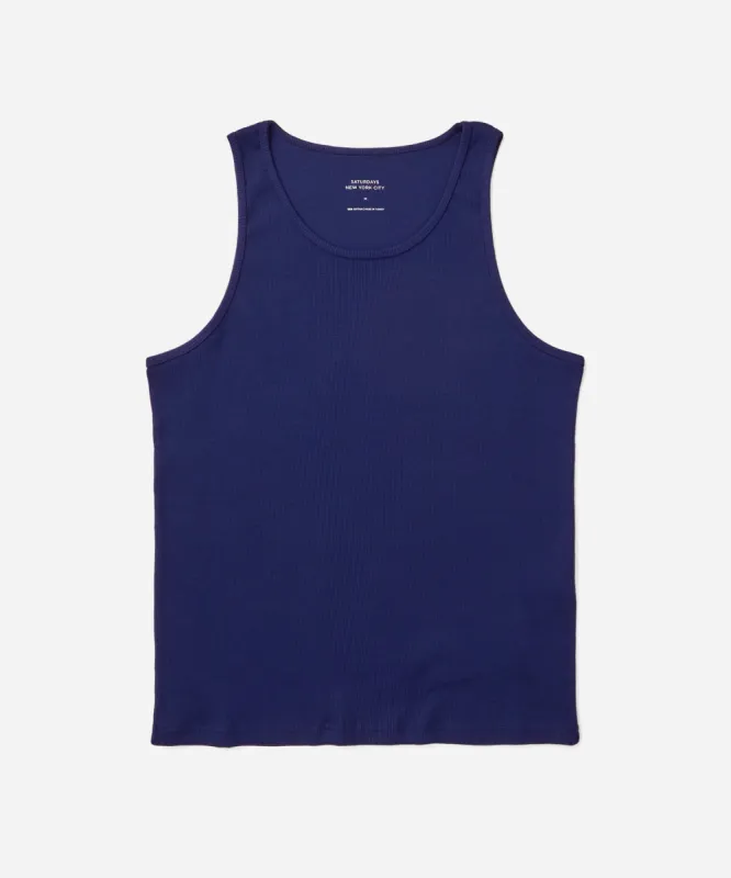 Rib Knit Tank sold by Saturdays New York City