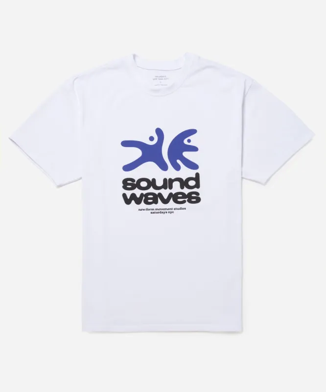 Sound Waves Relaxed SS Tee sold by Saturdays New York City