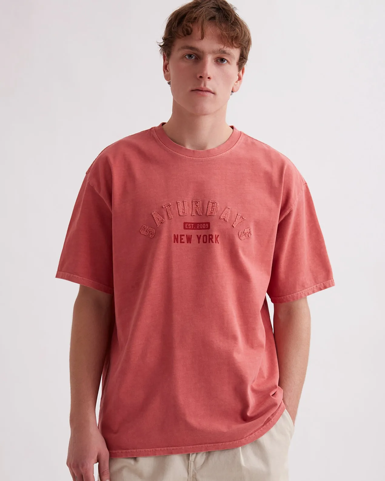 Varsity Relaxed SS Tee sold by Saturdays New York City product image thumbnail 3