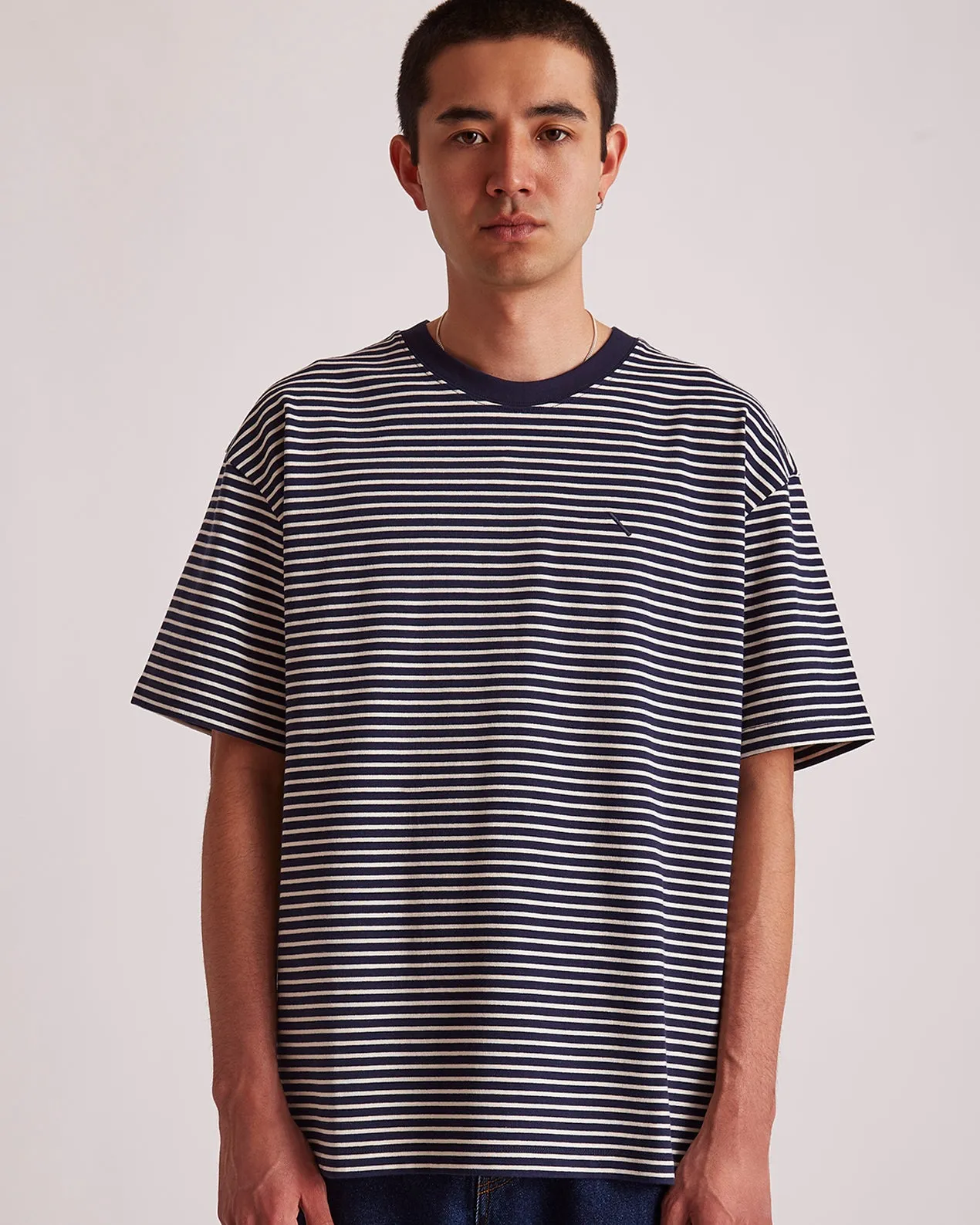 Stripe Relaxed SS Shirt sold by Saturdays New York City product image thumbnail 3