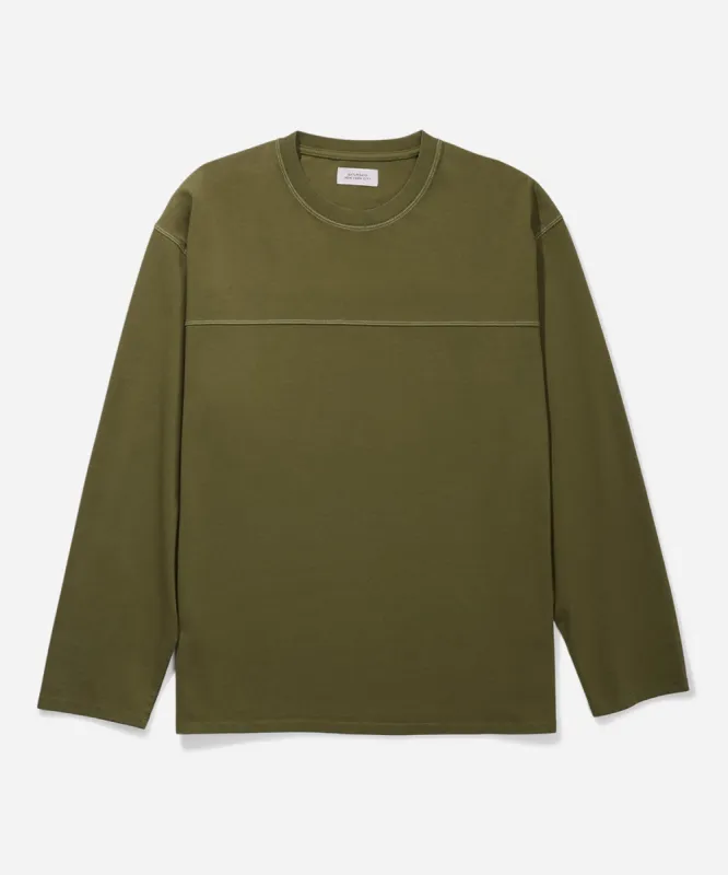 Varsity Relaxed Long Sleeve Tee sold by Saturdays New York City