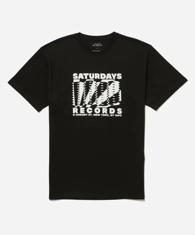 Records Standard Short Sleeve Tee sold by Saturdays New York City