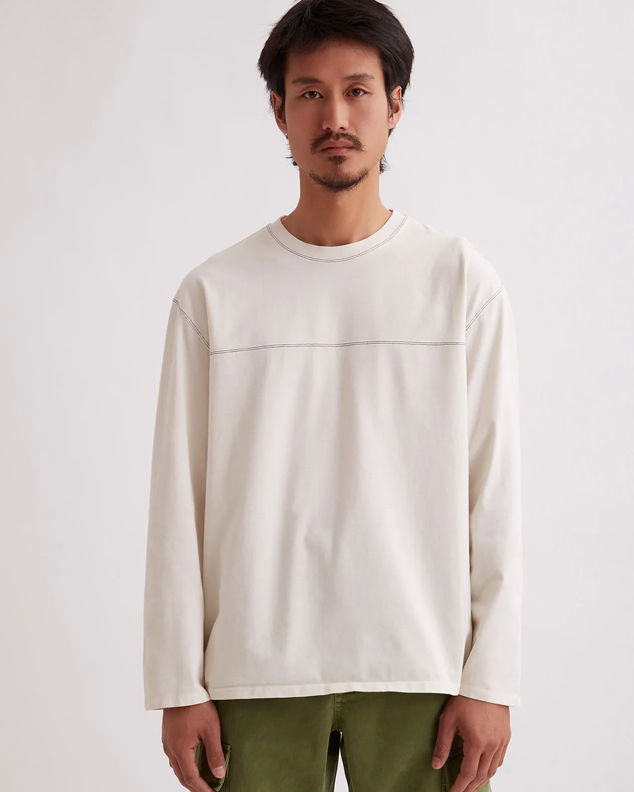 Varsity Relaxed LS Tee sold by Saturdays New York City product image thumbnail 3