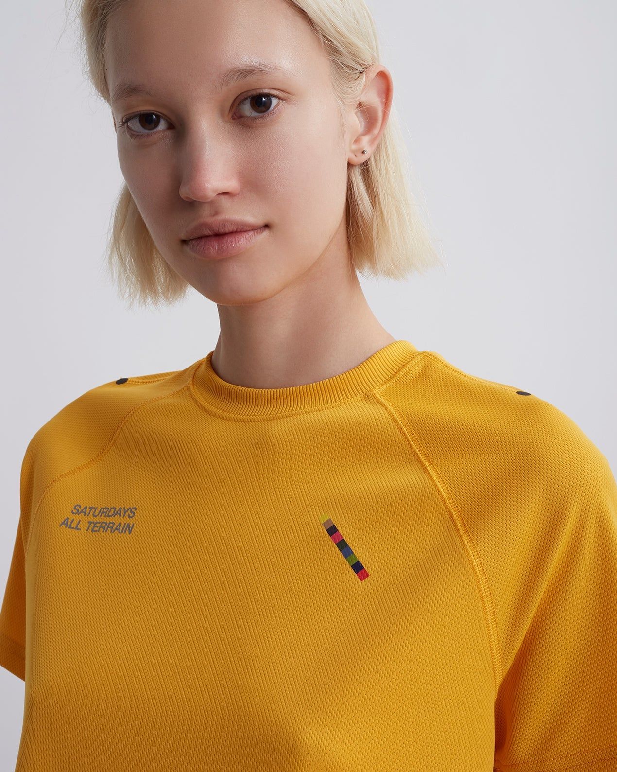 All Terrain Lightweight Cropped Short Sleeve Tee sold by Saturdays New York City product image thumbnail 4