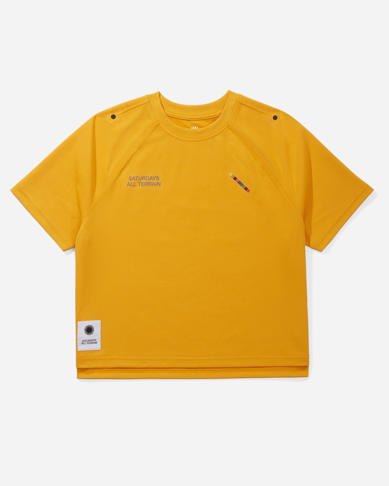 All Terrain Lightweight Cropped Short Sleeve Tee sold by Saturdays New York City