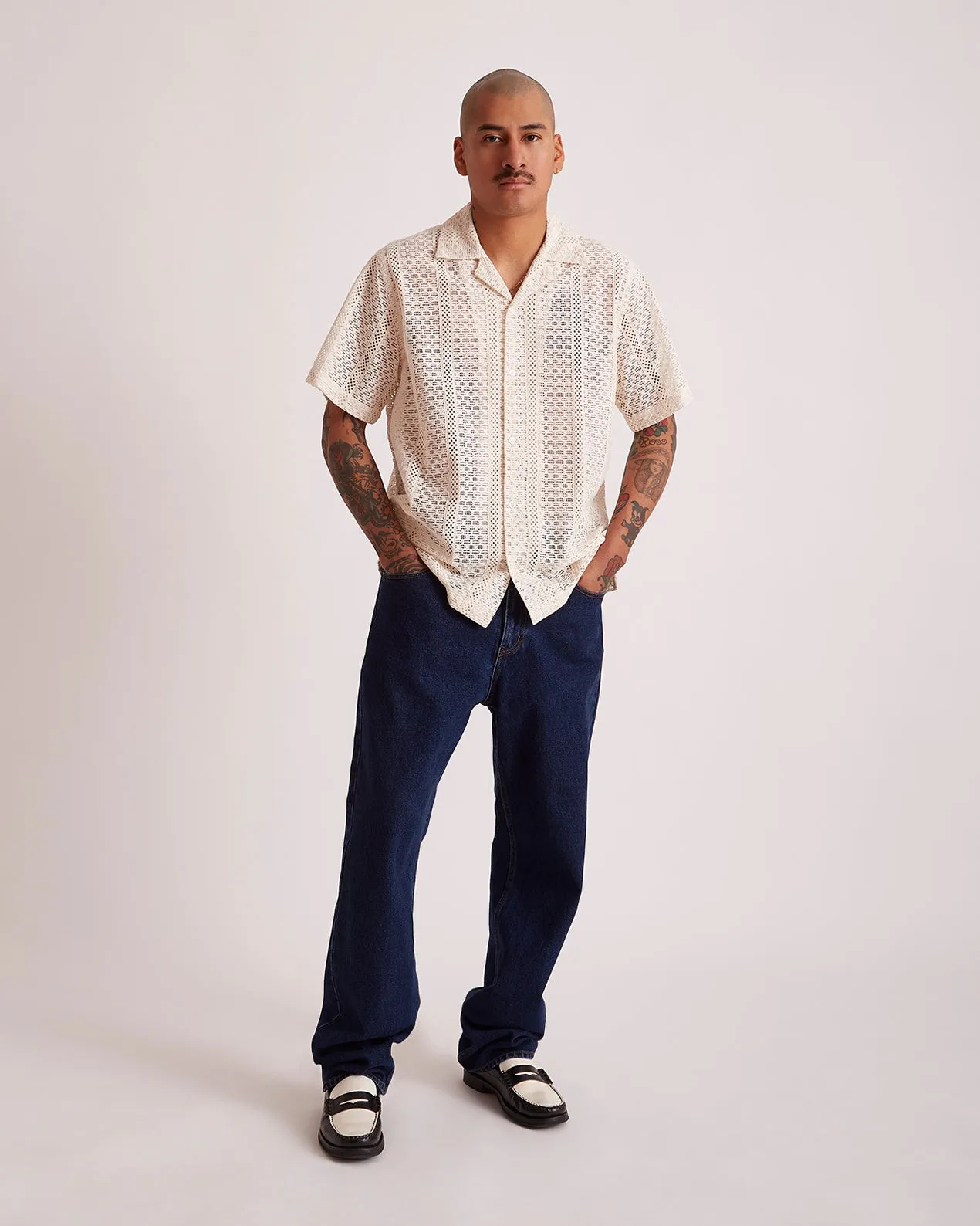 Canty Cotton Lace SS Shirt sold by Saturdays New York City product image thumbnail 2
