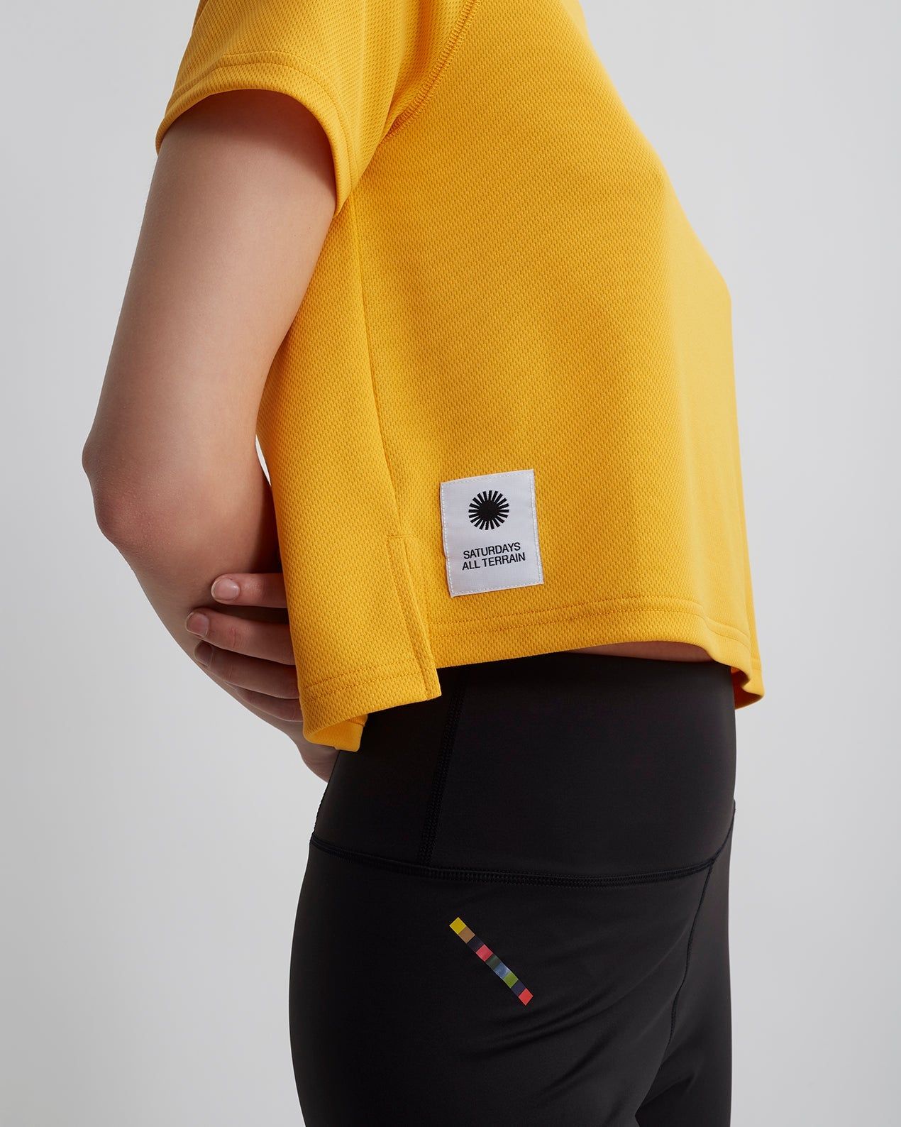 All Terrain Lightweight Cropped Short Sleeve Tee sold by Saturdays New York City product image thumbnail 5