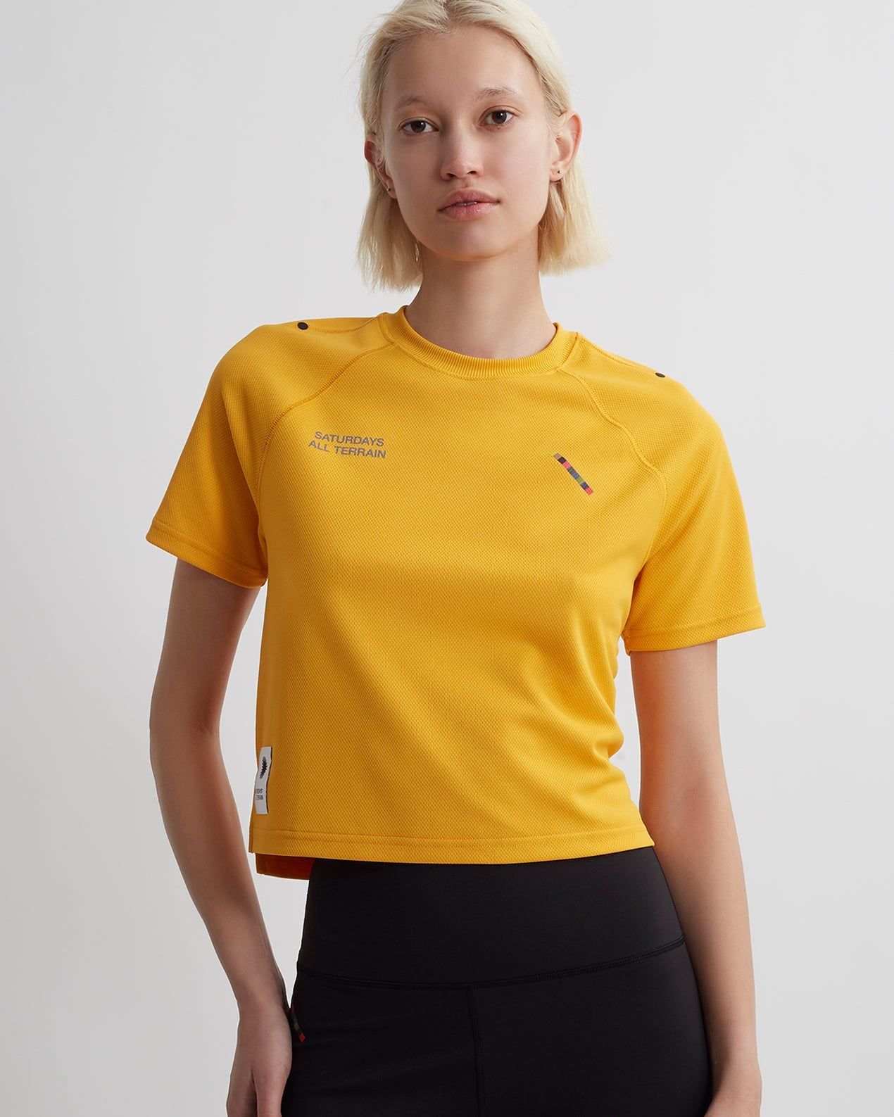 All Terrain Lightweight Cropped Short Sleeve Tee sold by Saturdays New York City product image thumbnail 2