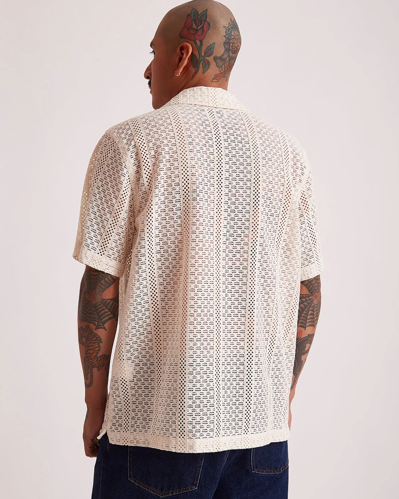 Canty Cotton Lace SS Shirt sold by Saturdays New York City product image thumbnail 4