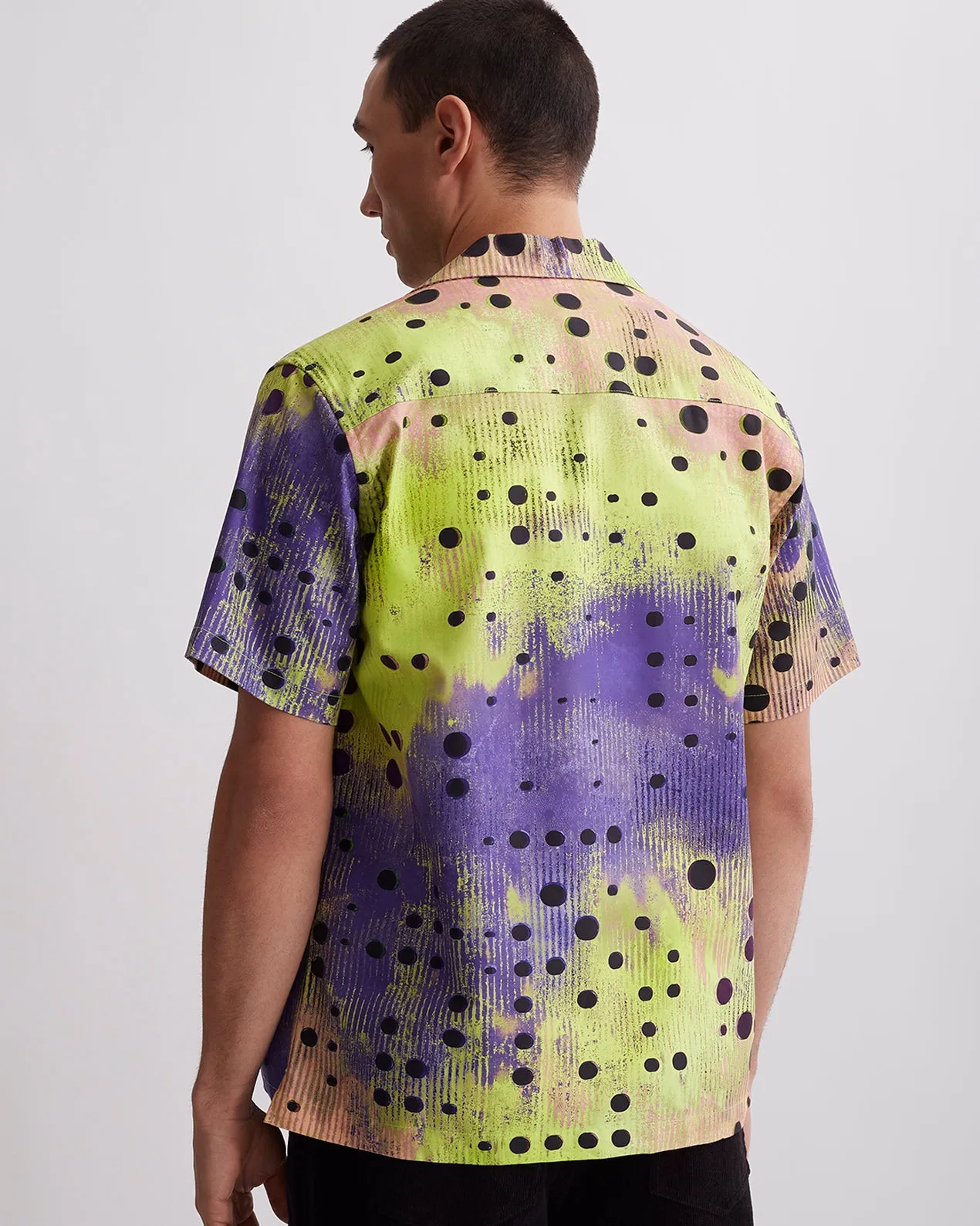 Canty Dots Short Sleeve Shirt sold by Saturdays New York City product image thumbnail 4