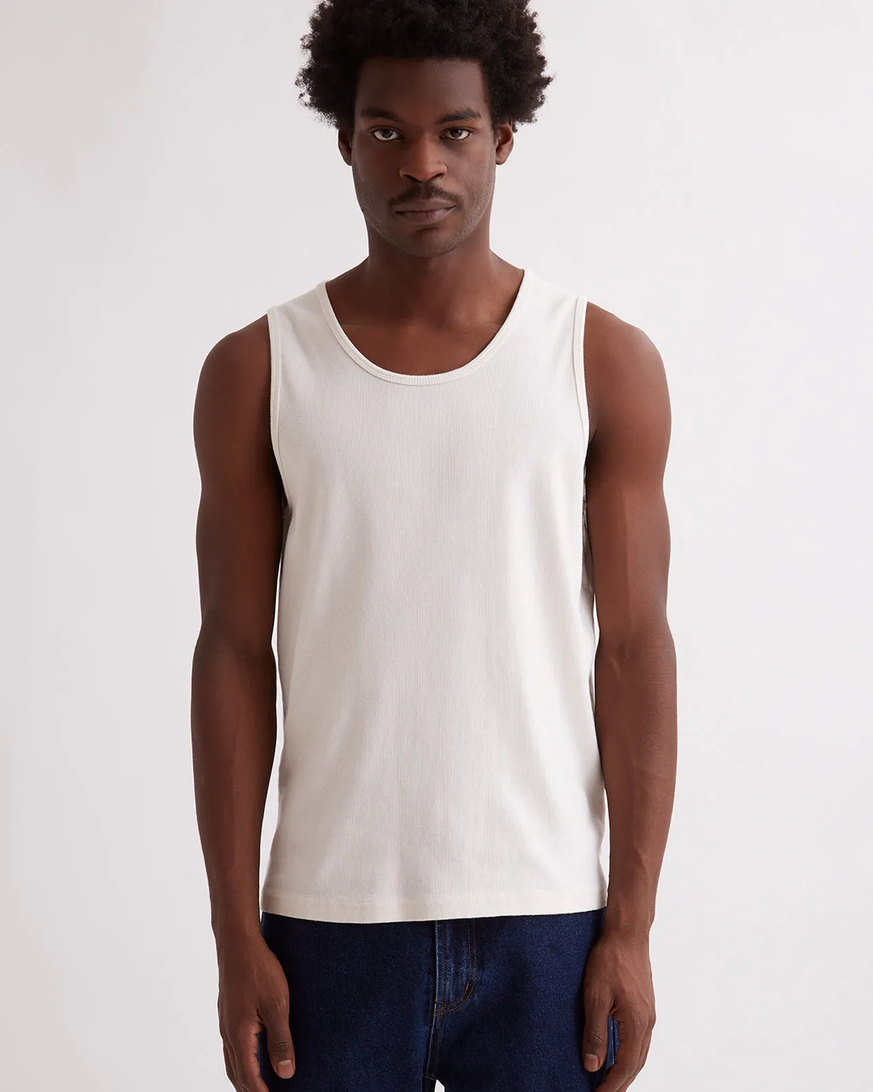 Cotton Rib Tank sold by Saturdays New York City product image thumbnail 3