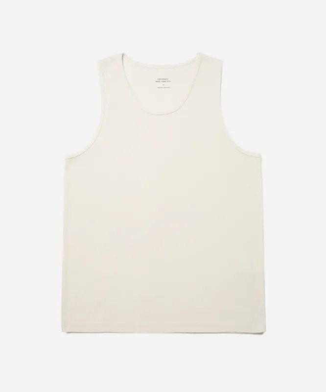 Cotton Rib Tank sold by Saturdays New York City