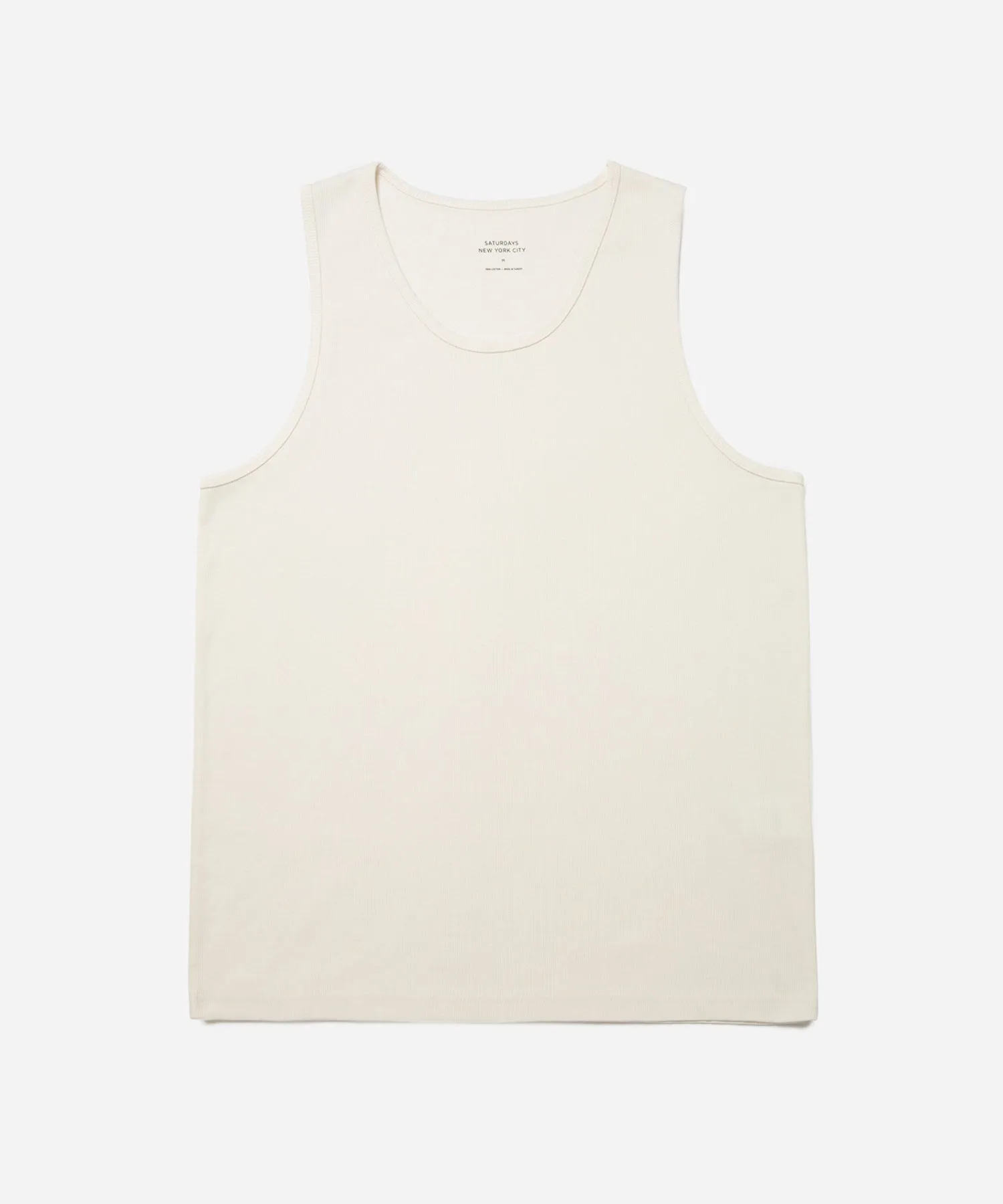 Cotton Rib Tank sold by Saturdays New York City