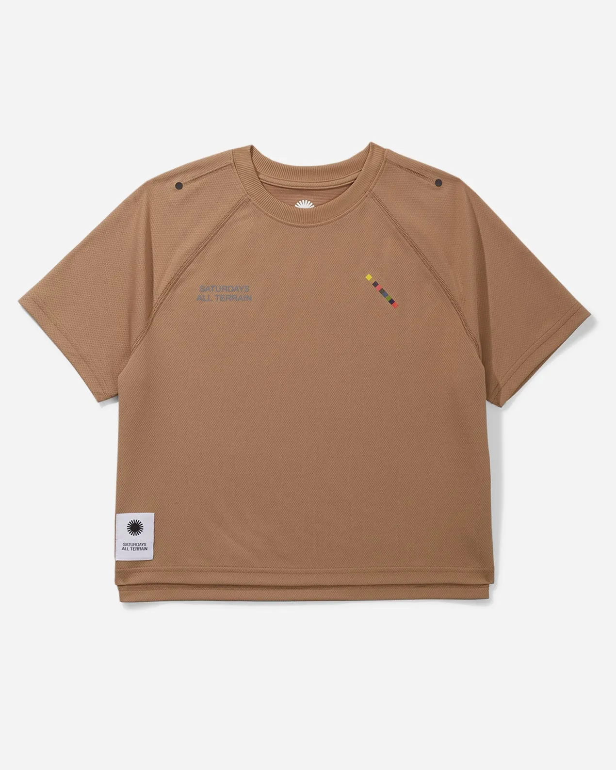 All Terrain Lightweight Cropped Short Sleeve Tee sold by Saturdays New York City