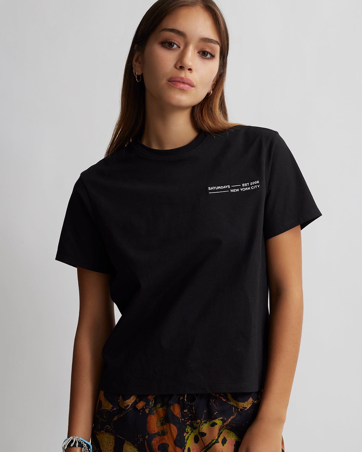 Women's Fundamental Standard Short Sleeve Tee sold by Saturdays New York City product image thumbnail 2