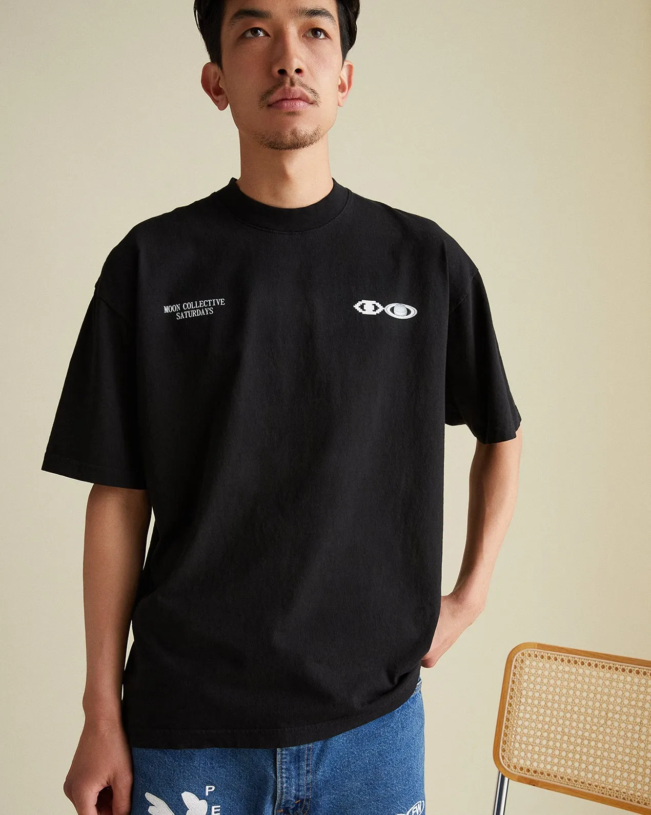 SNYC x Moon Collective Forever On Short Sleeve Tee sold by Saturdays New York City product image thumbnail 3