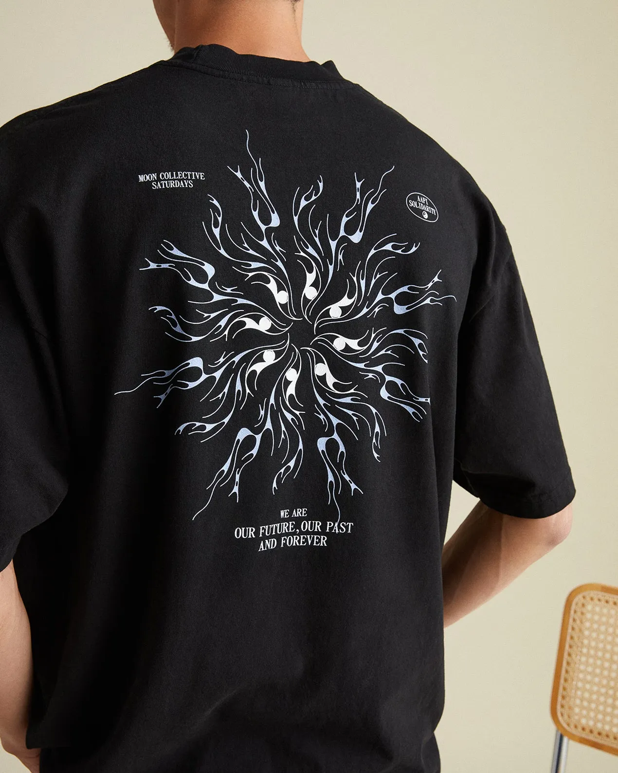 SNYC x Moon Collective Forever On Short Sleeve Tee sold by Saturdays New York City product image thumbnail 4