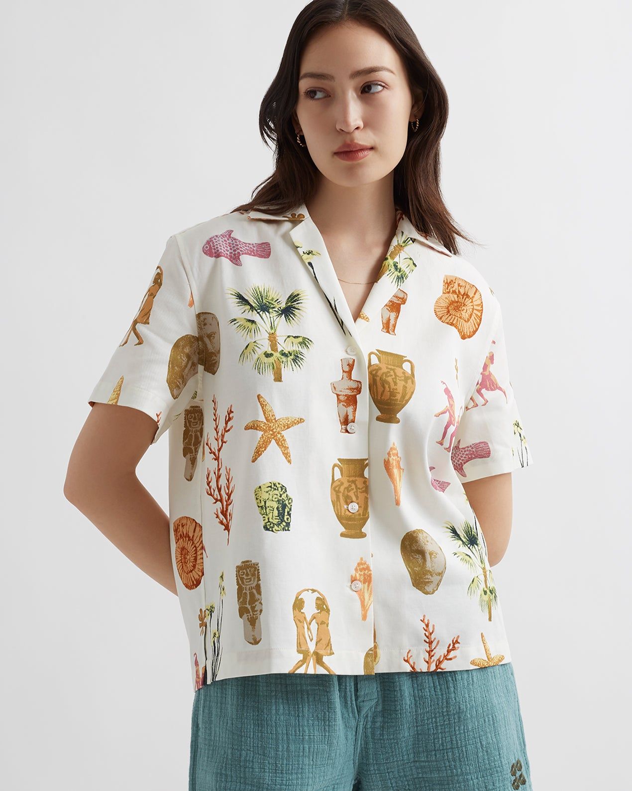 Dani Artifacts Shirt sold by Saturdays New York City product image thumbnail 2