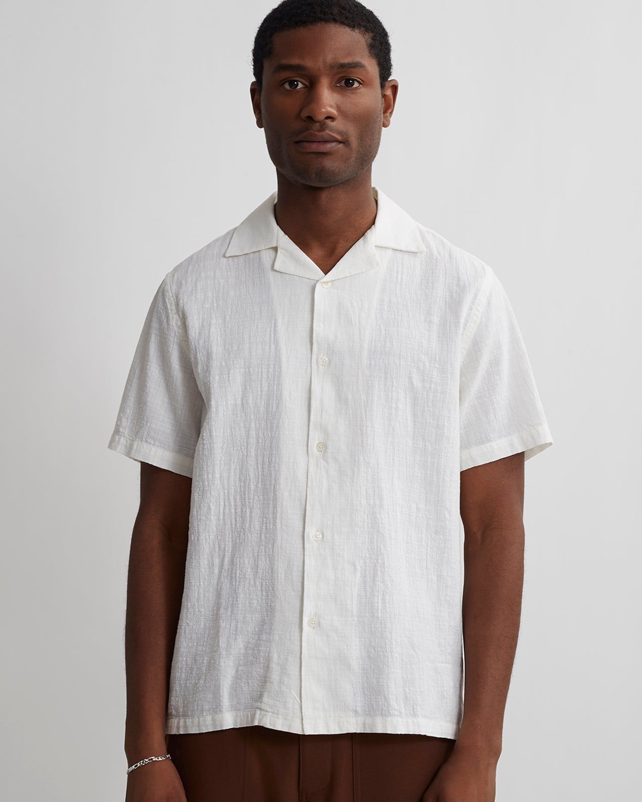 Canty Lightweight Gauze Short Sleeve Shirt sold by Saturdays New York City product image thumbnail 2