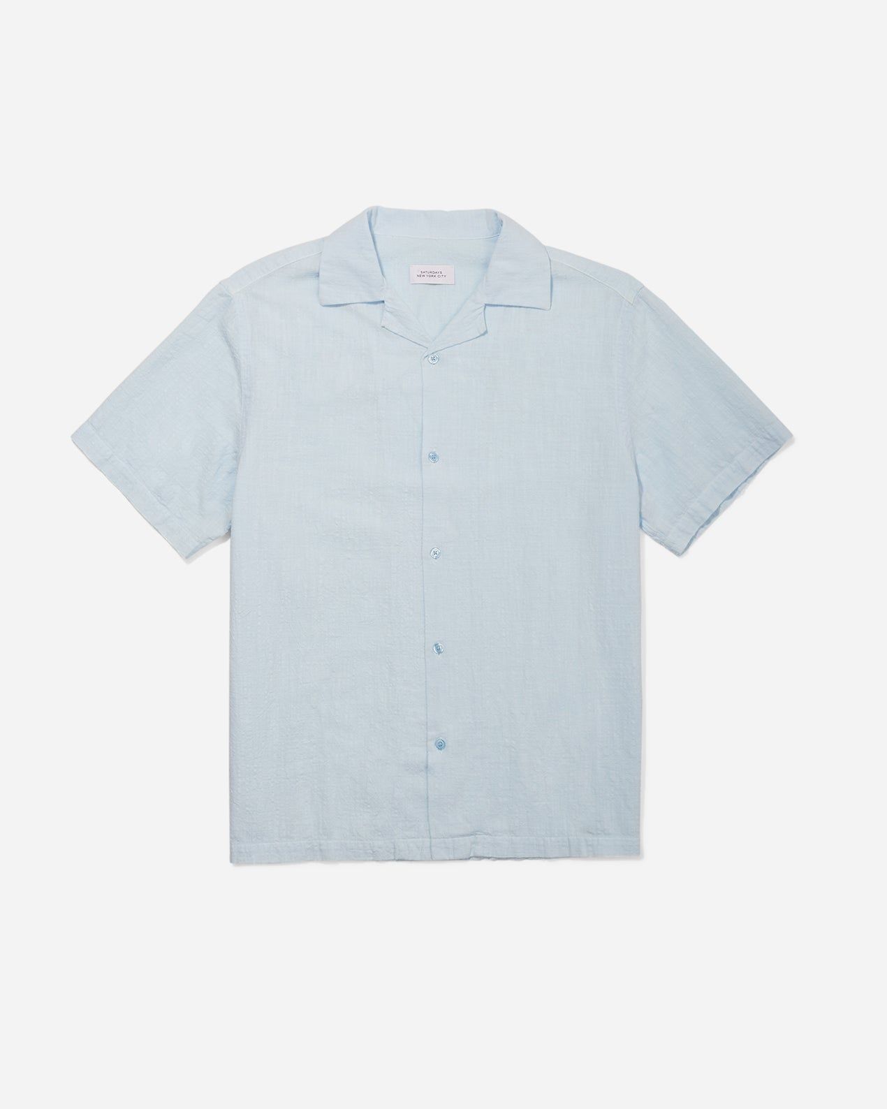Canty Lightweight Gauze Short Sleeve Shirt sold by Saturdays New York City product image thumbnail 6
