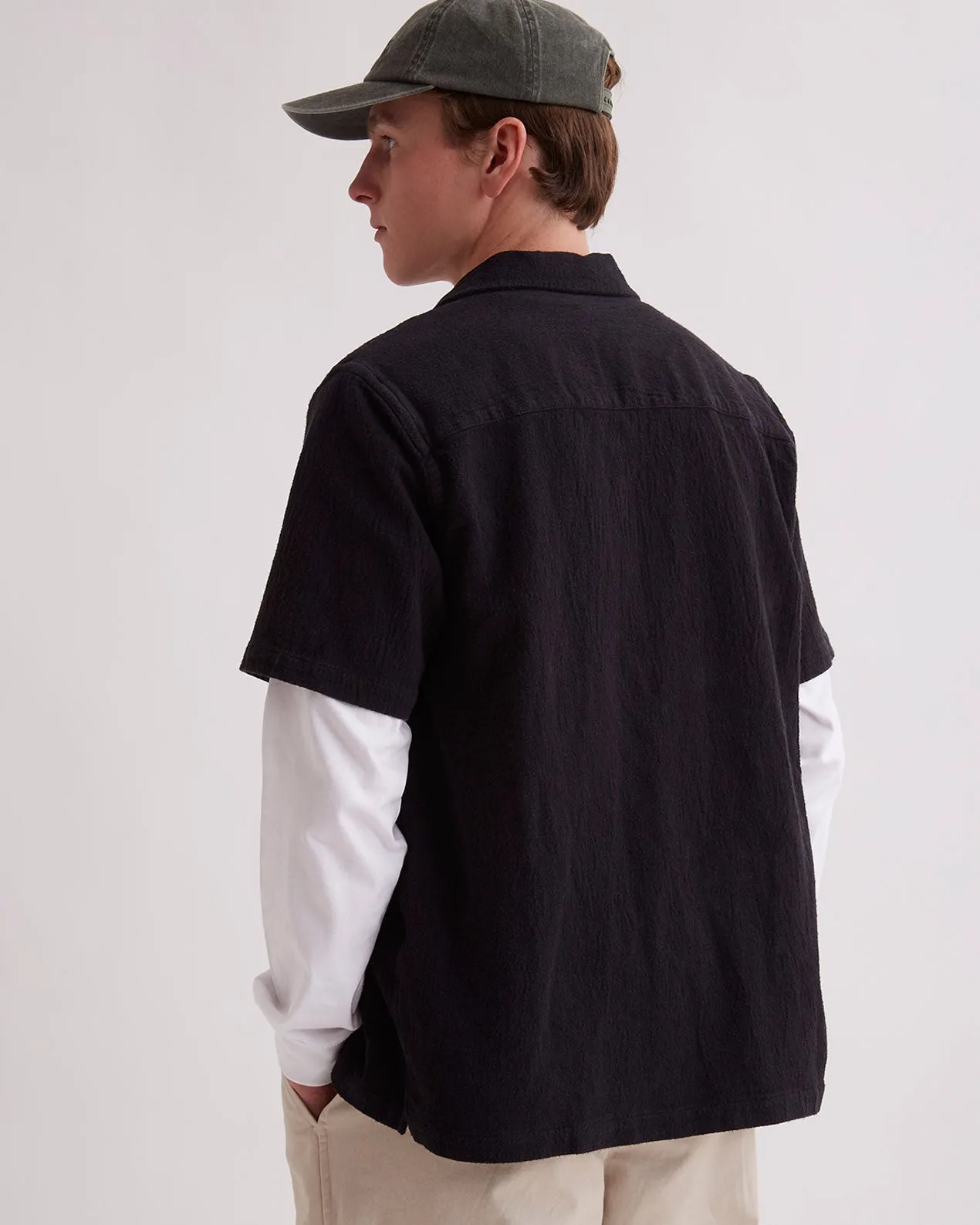 Canty Boucle Knit SS Shirt sold by Saturdays New York City product image thumbnail 4