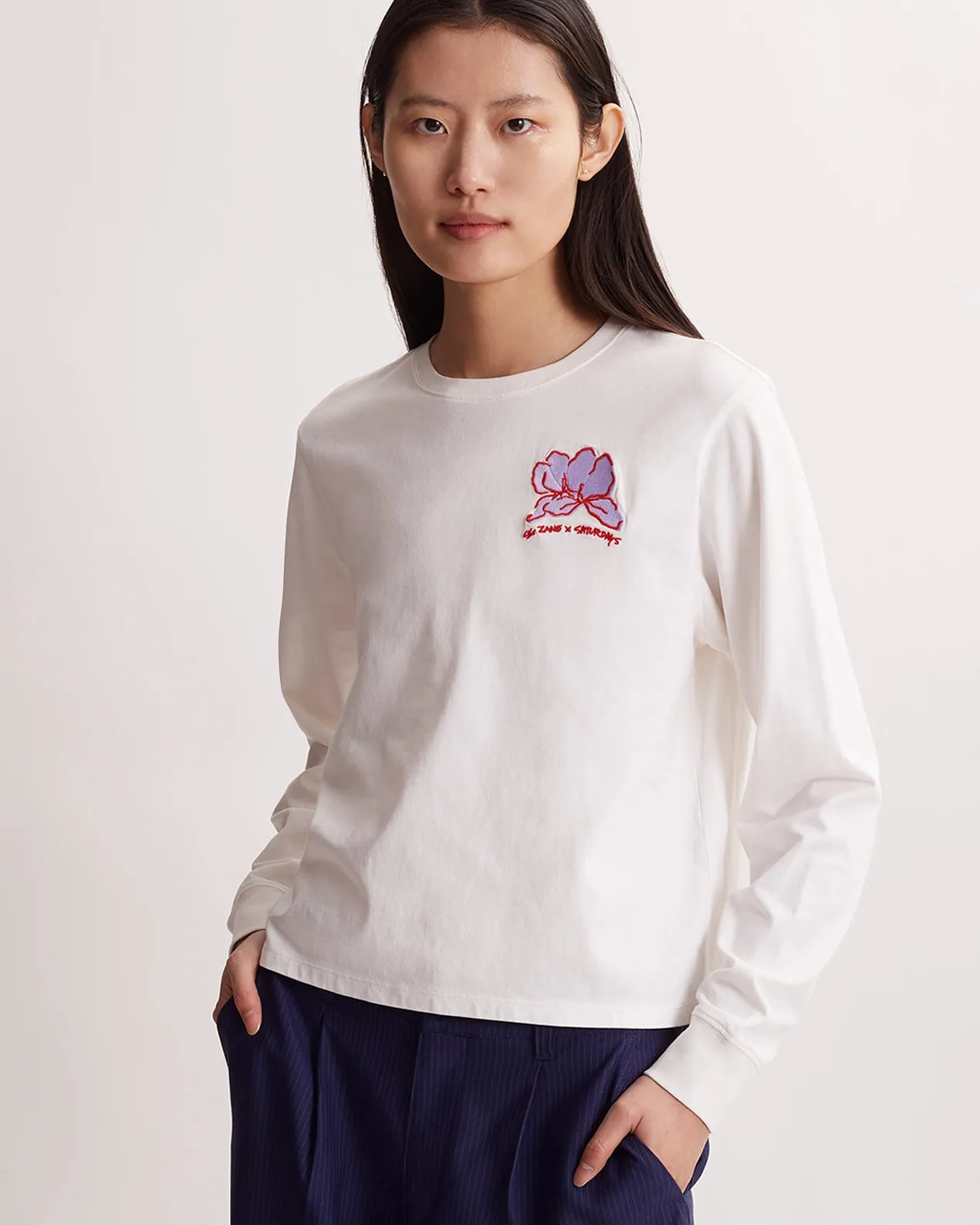 Manoa Standard Long Sleeve Tee sold by Saturdays New York City product image thumbnail 2