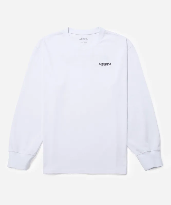 Marker Relaxed LS Tee sold by Saturdays New York City