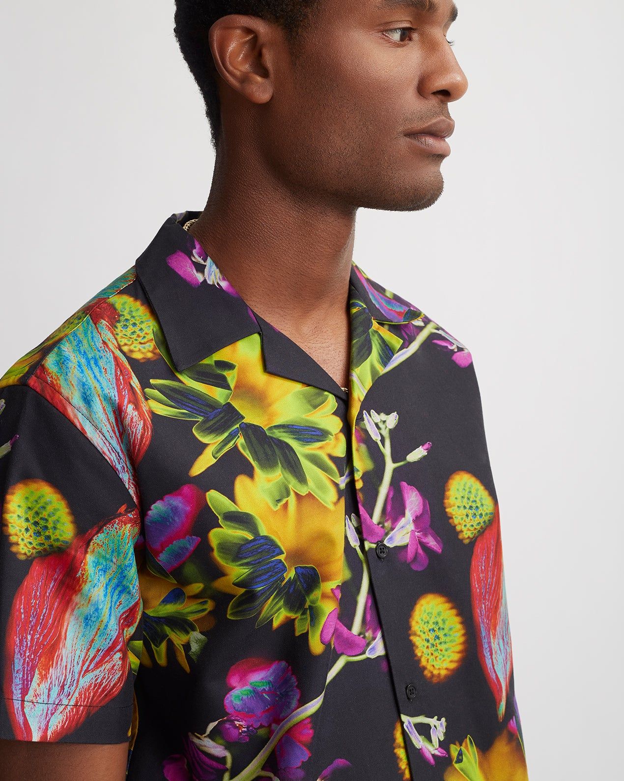 Canty Solar Flower Short Sleeve Shirt sold by Saturdays New York City product image thumbnail 3