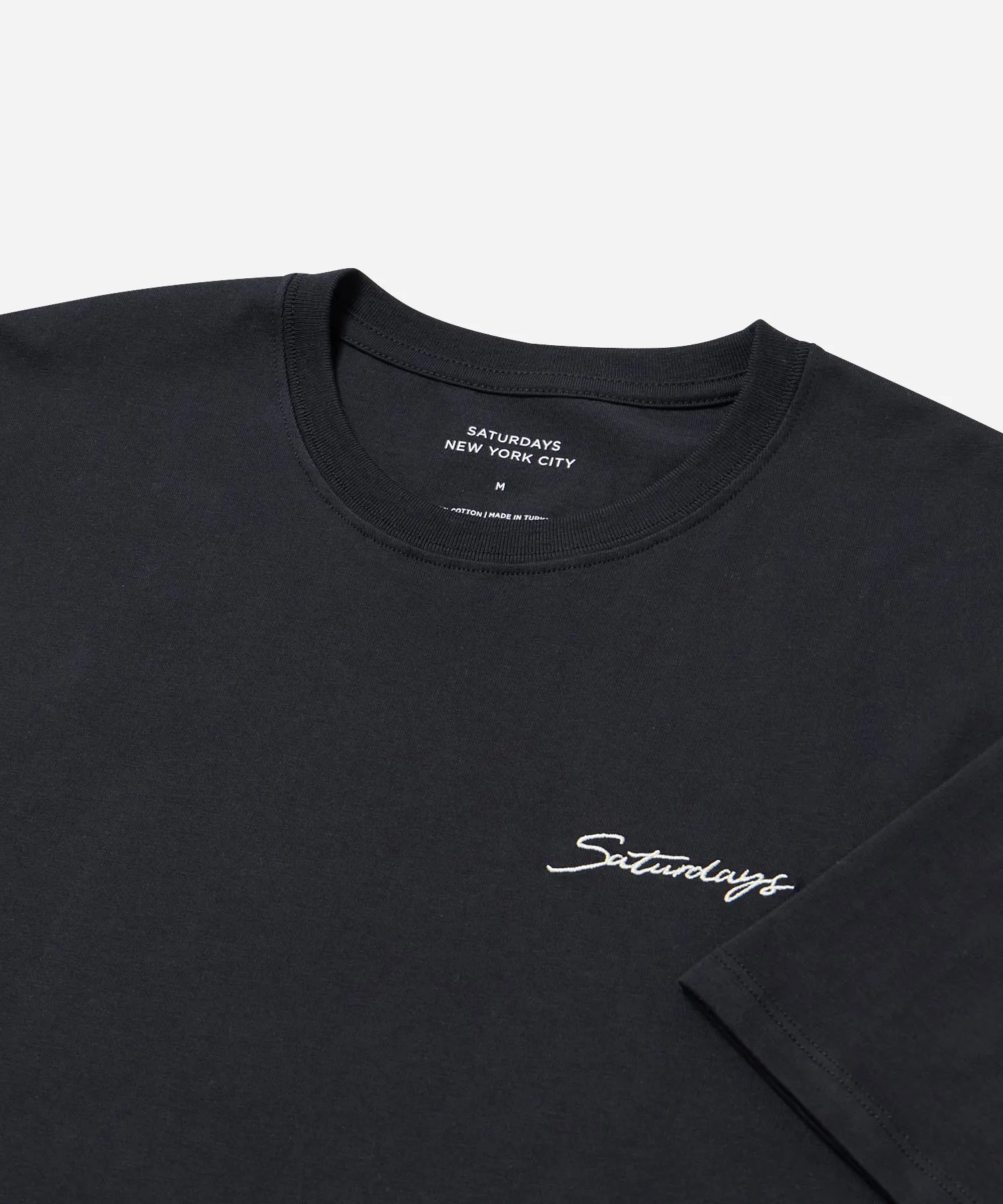 Saturdays Embroidered Standard SS Tee sold by Saturdays New York City product image thumbnail 5