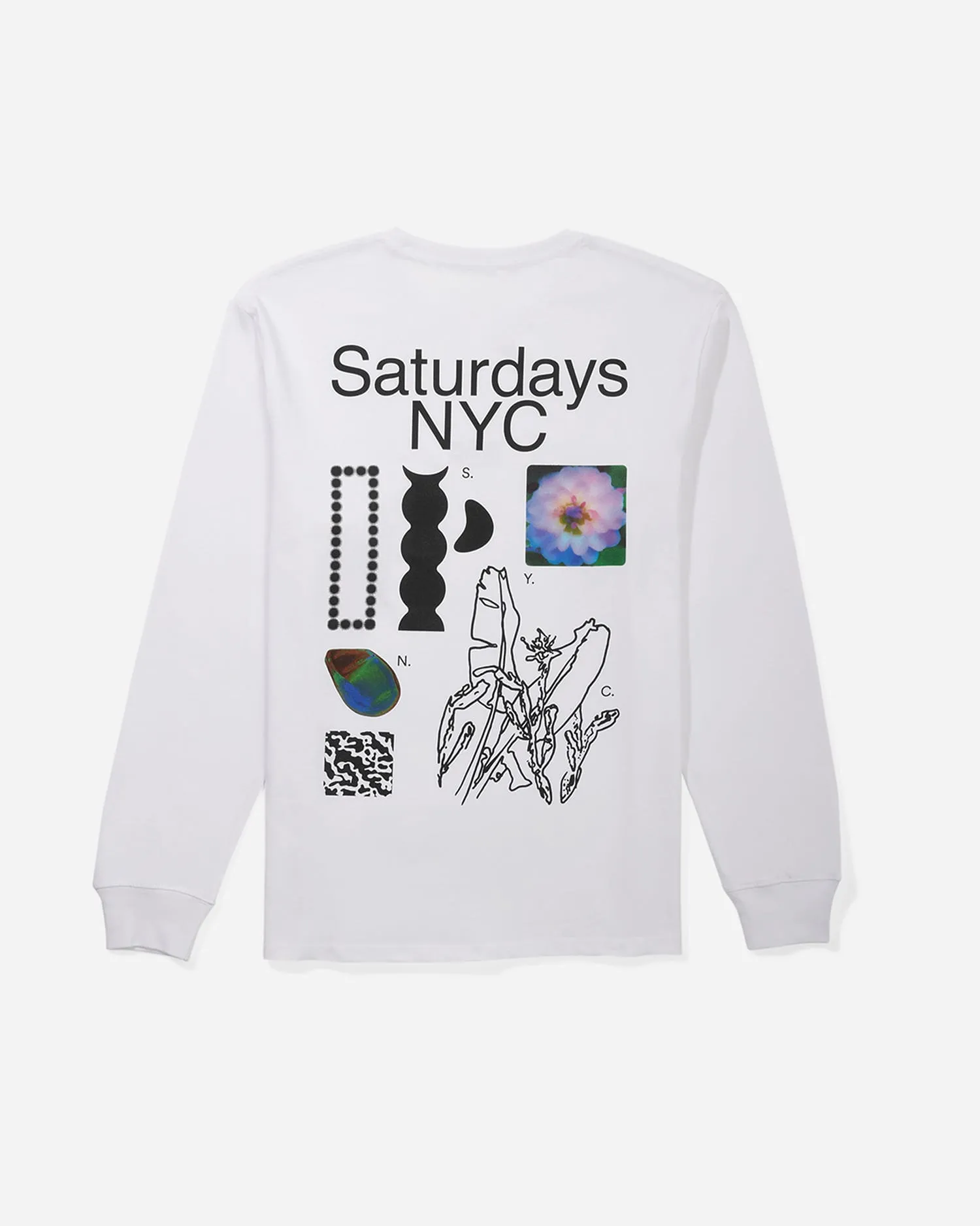 Techno Standard Long Sleeve Tee sold by Saturdays New York City