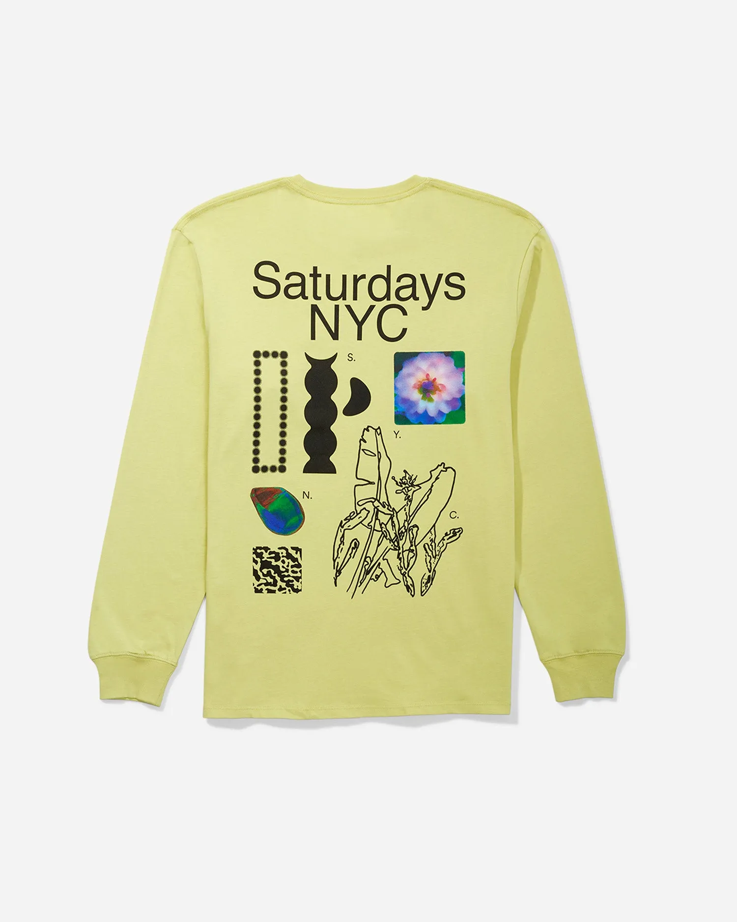 Techno Standard Long Sleeve Tee sold by Saturdays New York City product image thumbnail 5