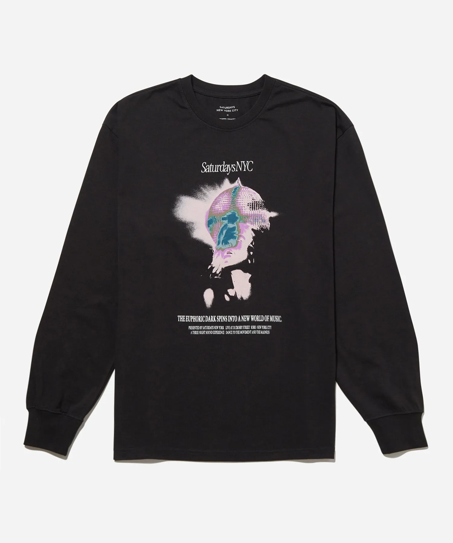 Euphoric Relaxed Long Sleeve Tee sold by Saturdays New York City