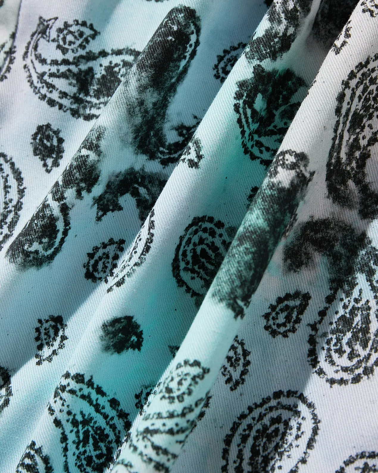 Dani Paisley Short Sleeve Shirt sold by Saturdays New York City product image thumbnail 4