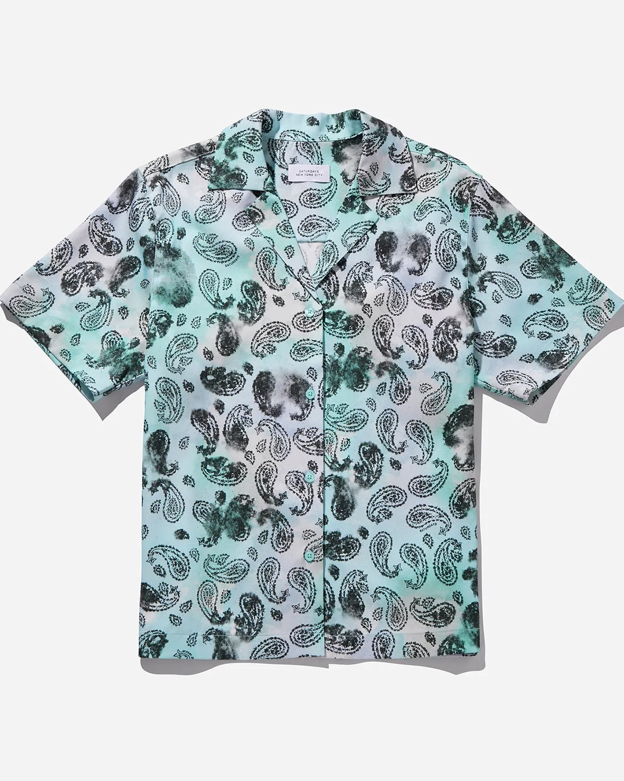 Dani Paisley Short Sleeve Shirt sold by Saturdays New York City