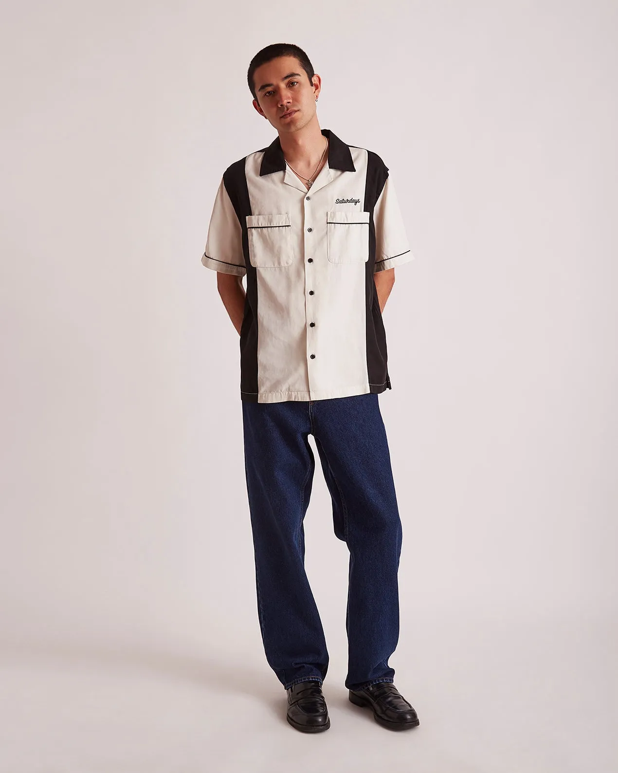 Canty Bowling SS Shirt sold by Saturdays New York City product image thumbnail 2
