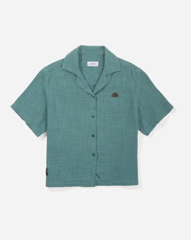 Dani Cotton Gauze Short Sleeve Shirt sold by Saturdays New York City