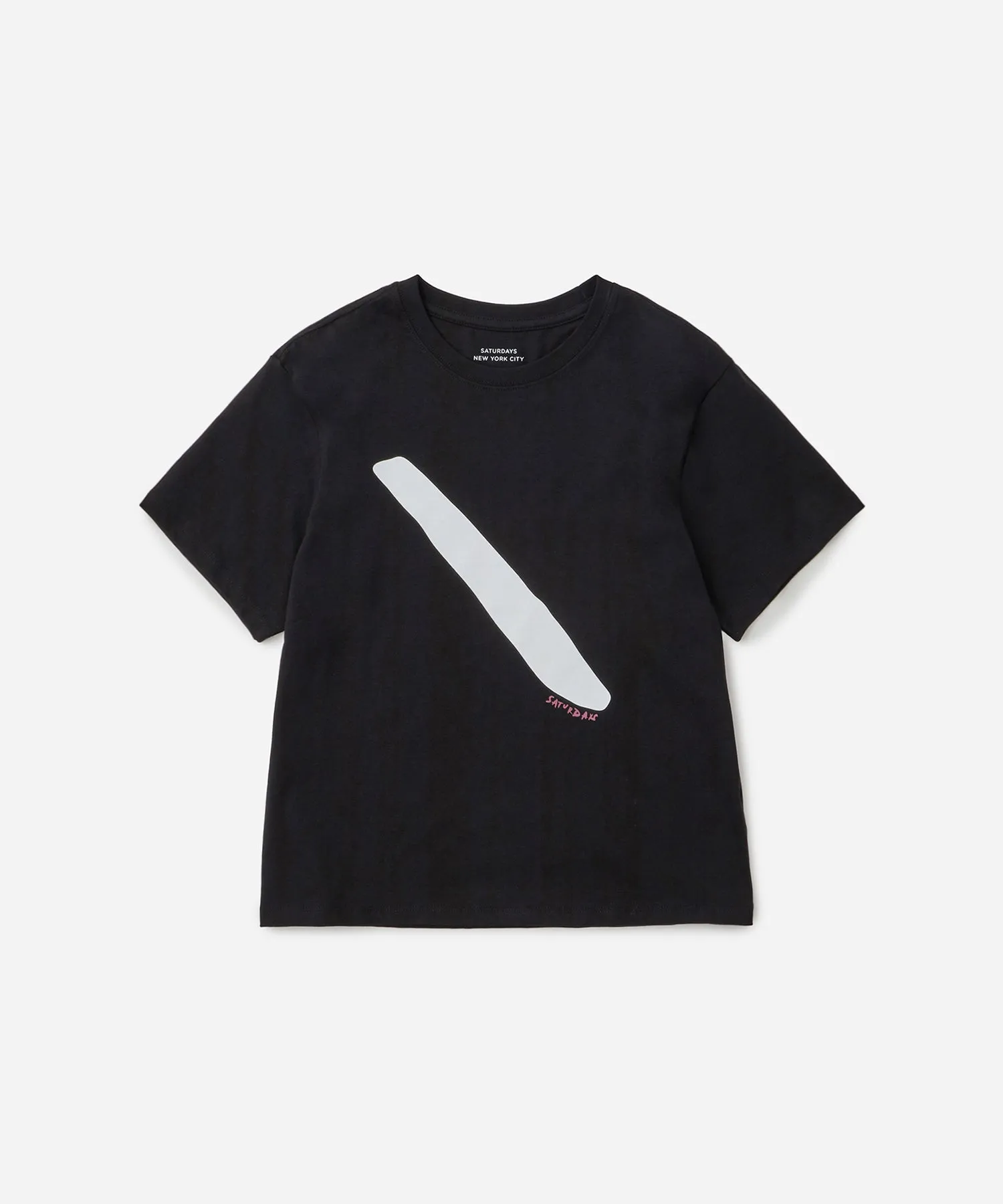 Brush Stroke Standard SS Tee sold by Saturdays New York City