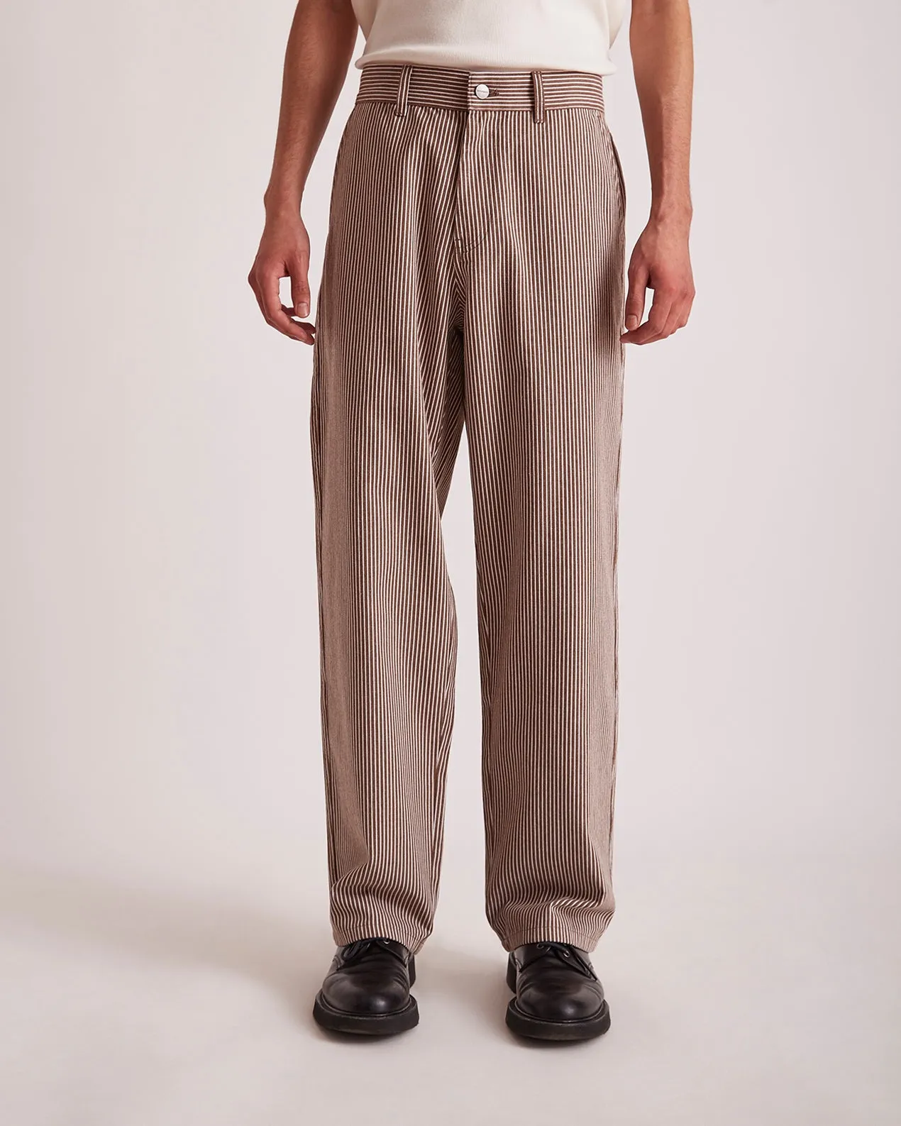 George Stripe Cotton Twill Pant sold by Saturdays New York City product image thumbnail 3