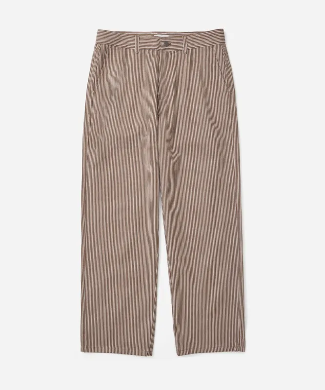 George Stripe Cotton Twill Pant sold by Saturdays New York City
