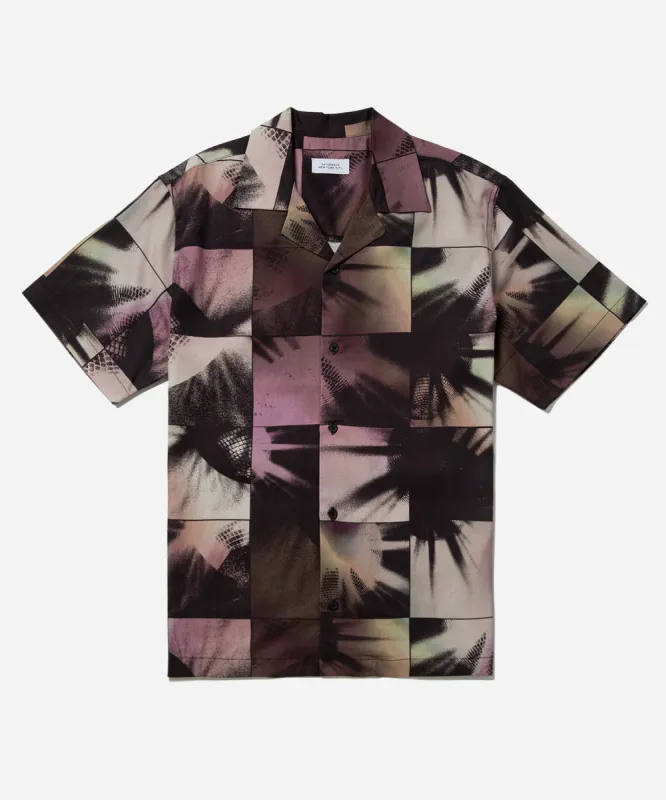 Disco Print Canty Short Sleeve Shirt sold by Saturdays New York City