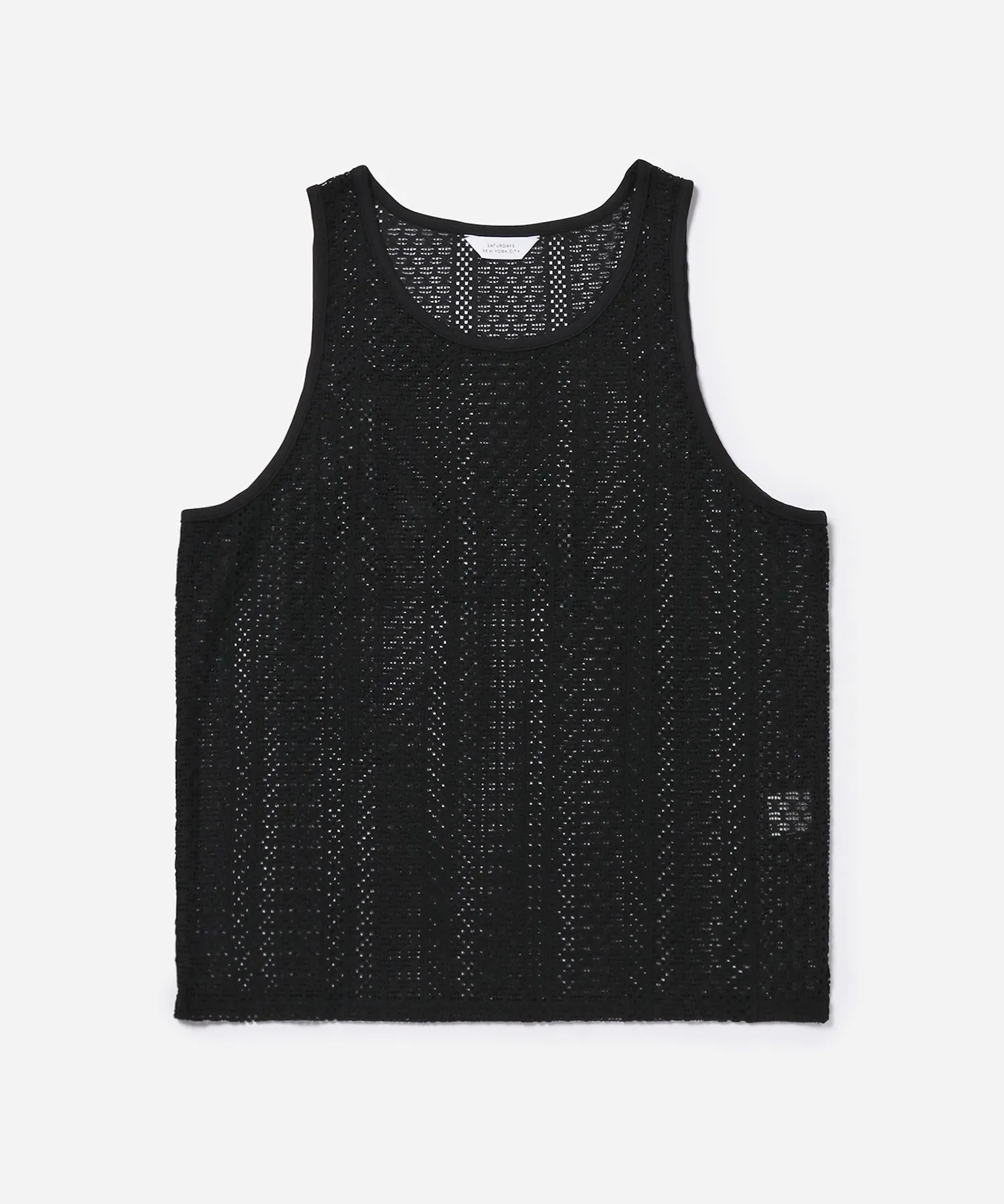 Gabriel Cotton Lace Tank sold by Saturdays New York City