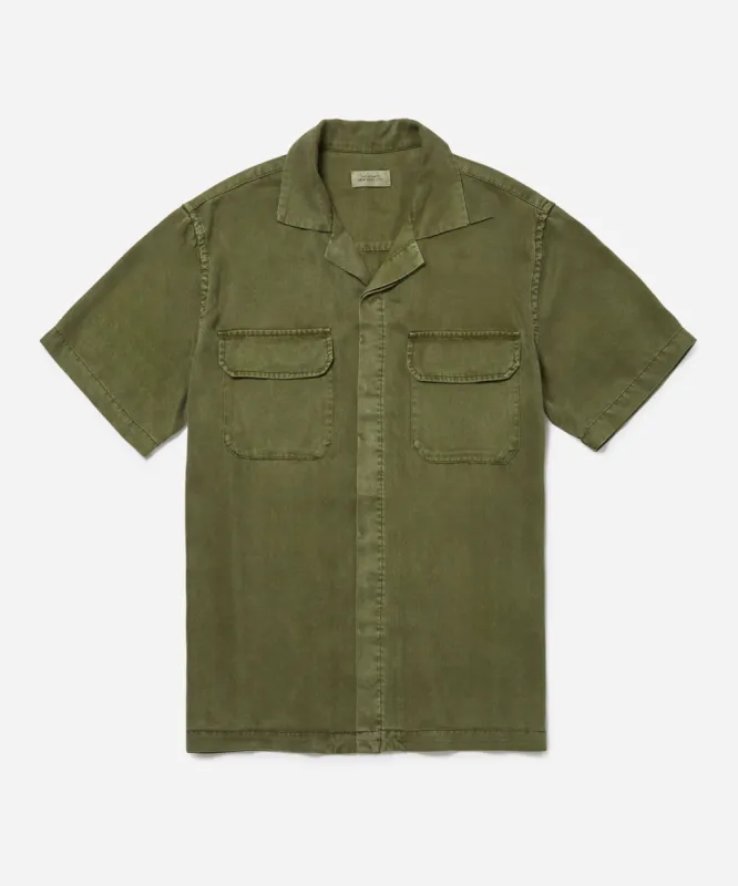 Gibson Pigment Dyed SS Shirt sold by Saturdays New York City