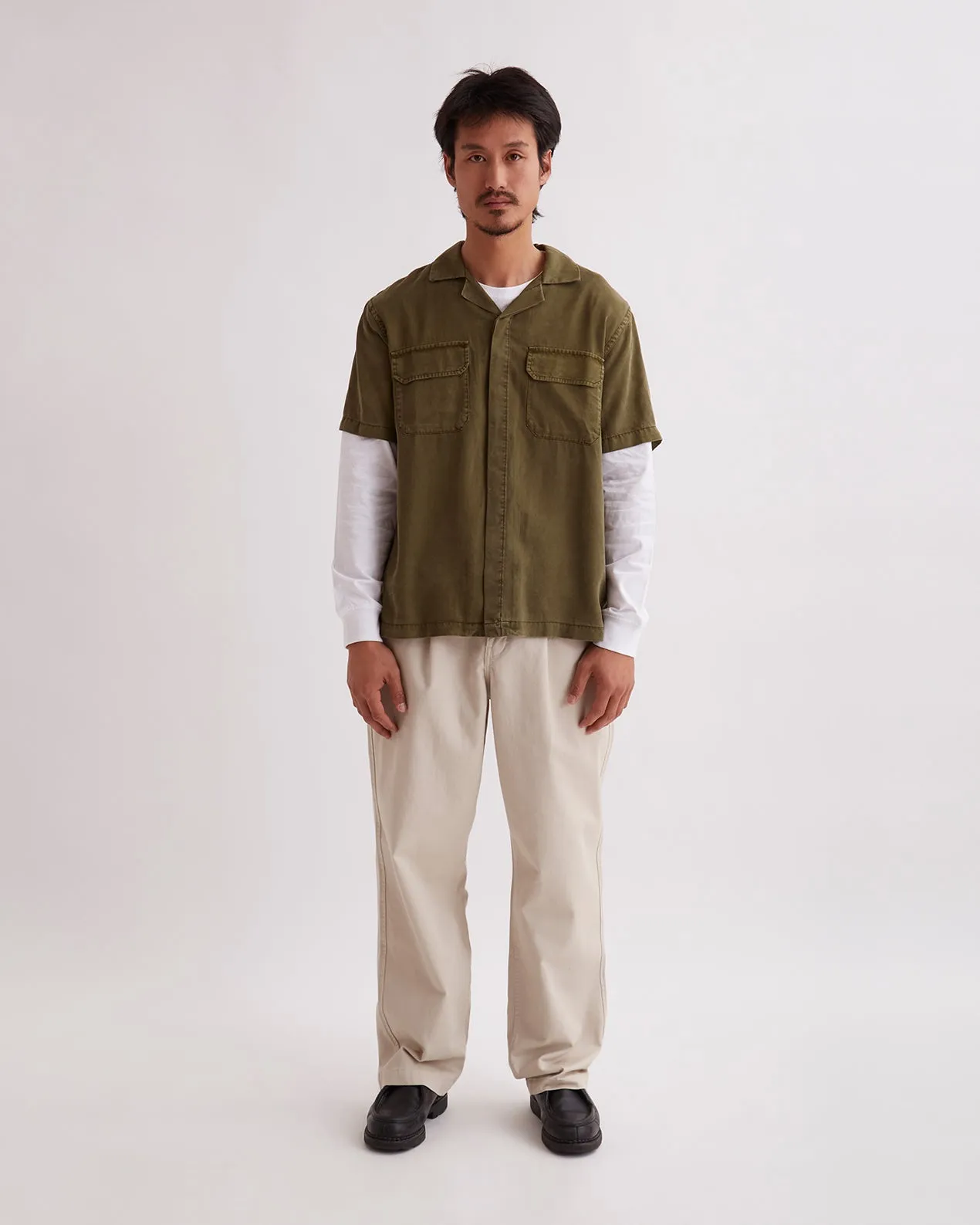 Gibson Pigment Dyed SS Shirt sold by Saturdays New York City product image thumbnail 2